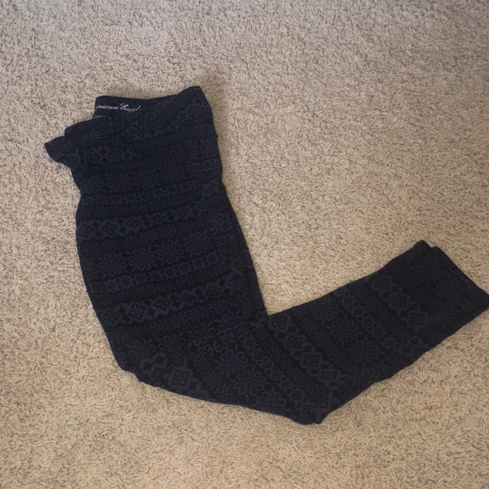 AE tribal print jegging